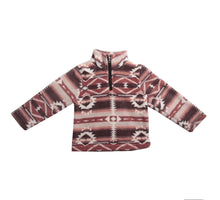 Load image into Gallery viewer, PREORDER YOUTH Half Zip Sherpa WESTERN
