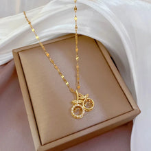 Load image into Gallery viewer, PREORDER Cherries Gold Chain Necklace