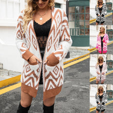 Load image into Gallery viewer, PREORDER Soft Aztec Cardigan with Pockets