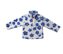 Load image into Gallery viewer, PREORDER YOUTH Sherpa Half Zip DAISIES