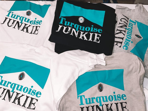 PREORDER Turquoise Junkie Tee