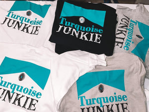 PREORDER Turquoise Junkie Tee