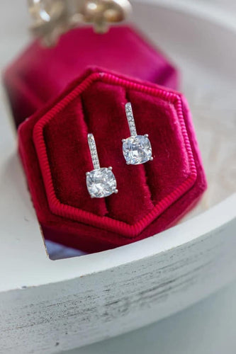 PREORDER Ali Cushion Cut Earrings