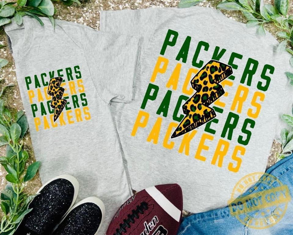 PREORDER Packers Lightning Bolt Tee