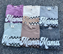Load image into Gallery viewer, PREORDER Mama Check Tee Neutrals