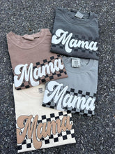 Load image into Gallery viewer, PREORDER Mama Check Tee Neutrals