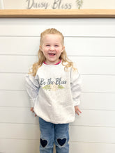 Load image into Gallery viewer, Youth “Be The Bliss” Crewneck