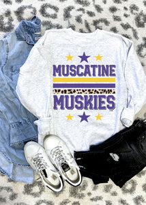 Muscatine Muskies Crewneck